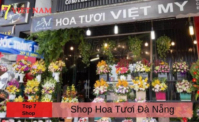 Top 7 cửa hàng hoa đẹp Đà Nẵng