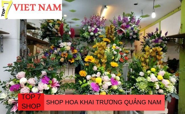 Top 7 Shop Đặt Hoa Khai Trương Quảng Nam