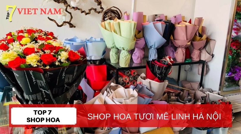Top 7 Shop Hoa Tươi Huyện Mê Linh Hà Nội