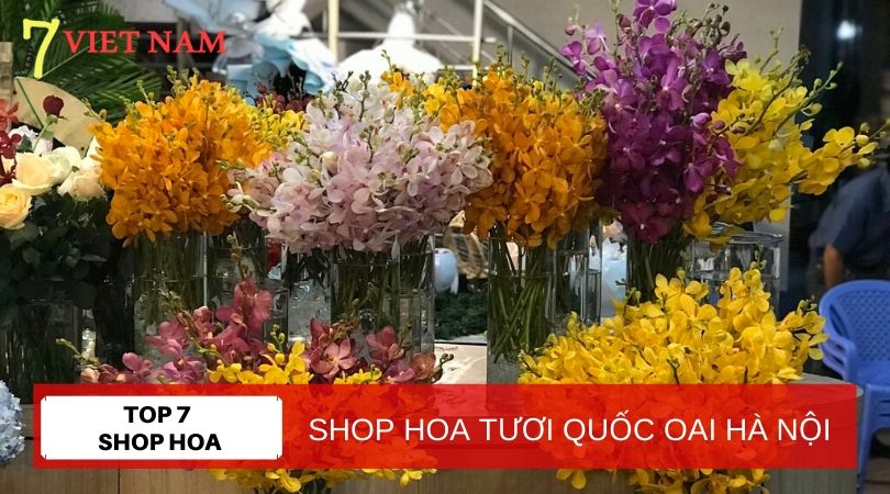 Top 7 Shop Hoa Tươi Huyện Quốc Oai Hà Nội