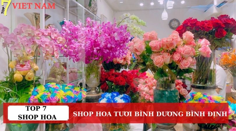 Top 7 Shop Hoa Tươi Bình Dương Bình Định 