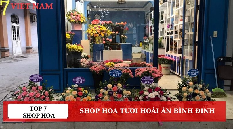 Top 7 Shop Hoa Tươi Hoài Ân Bình Định 