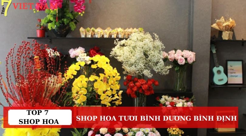 Top 7 Shop Hoa Tươi Bình Dương Bình Định 