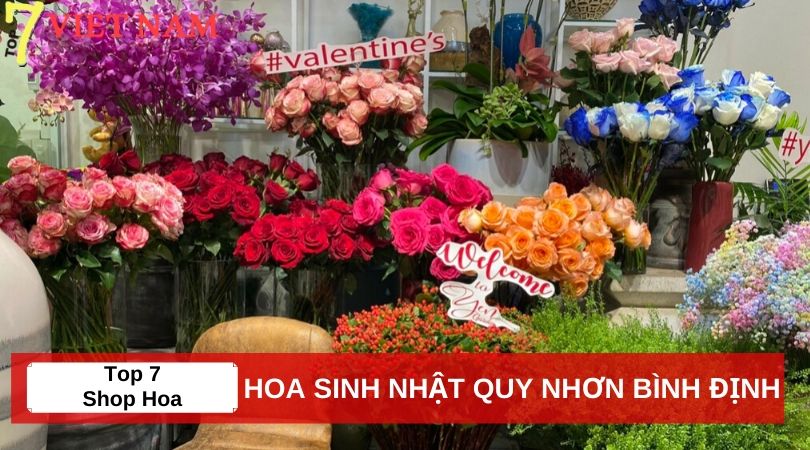 Top 7 Shop Hoa Sinh Nhật Quy Nhơn Bình Định 