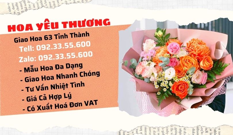 Top 7 Shop Hoa Tươi Phú Thọ
